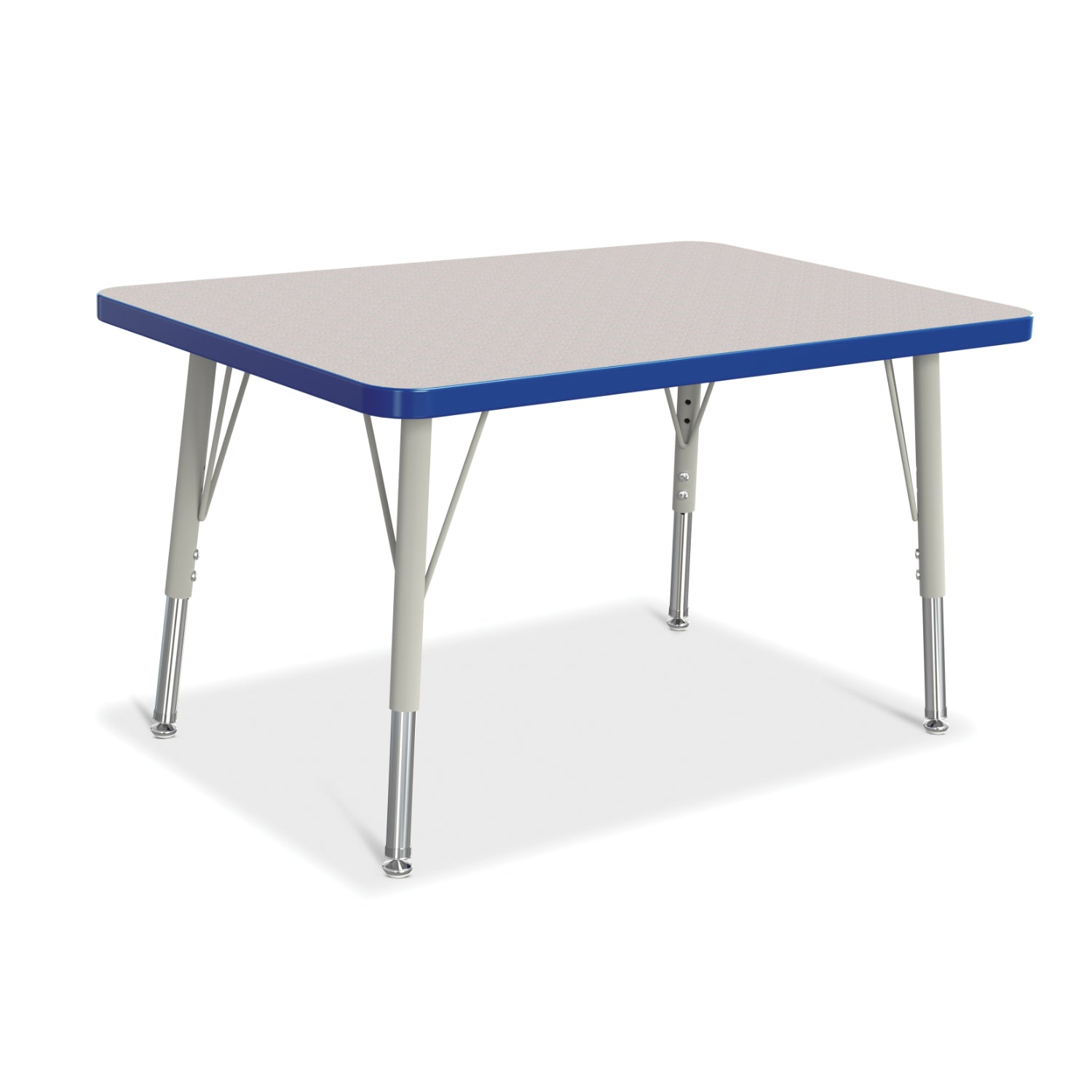 Jonti-Craft® Berries® Adjustable Height Activity Table, Rectangle, 24" x 36"