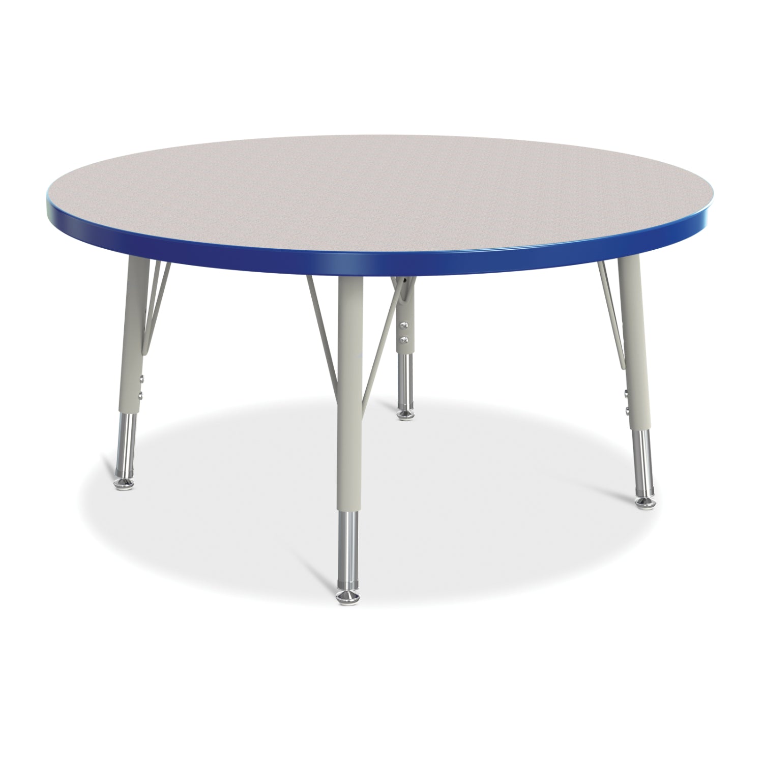 Jonti-Craft® Berries® Adjustable Height Activity Table, Round, 36" Diameter