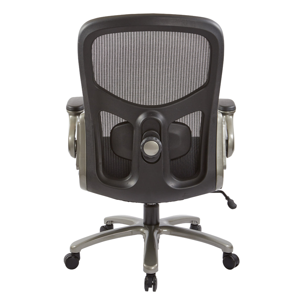 Big and Tall Mesh Back Executive Chair, Black Mesh Fabric Seat