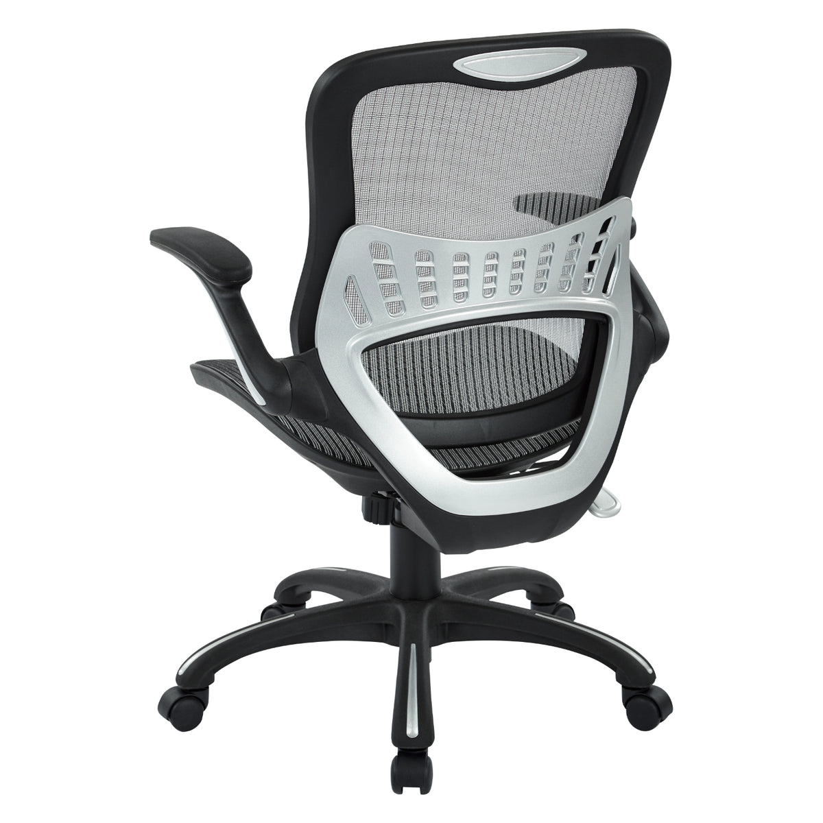 Mesh Seat and Back Manager's Chair with Padded Flip Arms