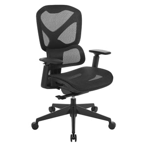 Manager's Chair with Breathable Black Mesh Seat and Back