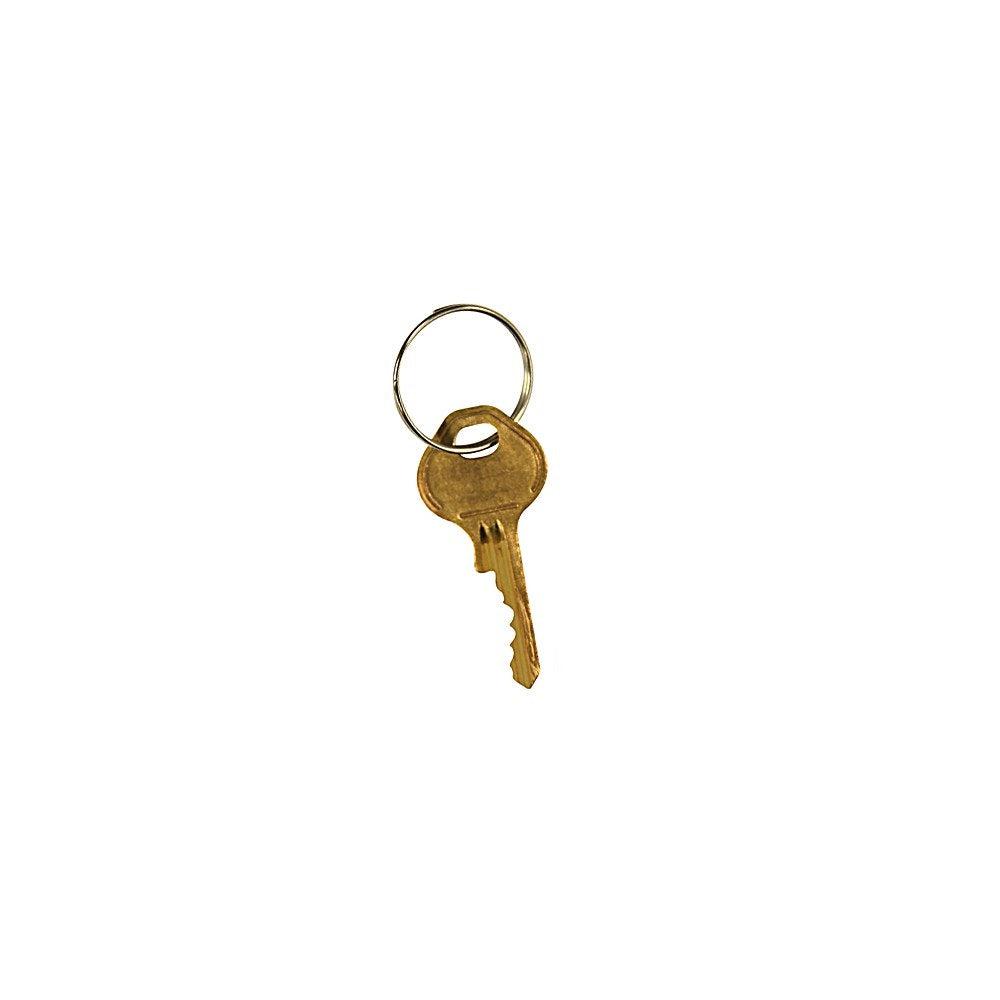 Master Control Key for Built-in Combination Lock of Vented Metal Locker