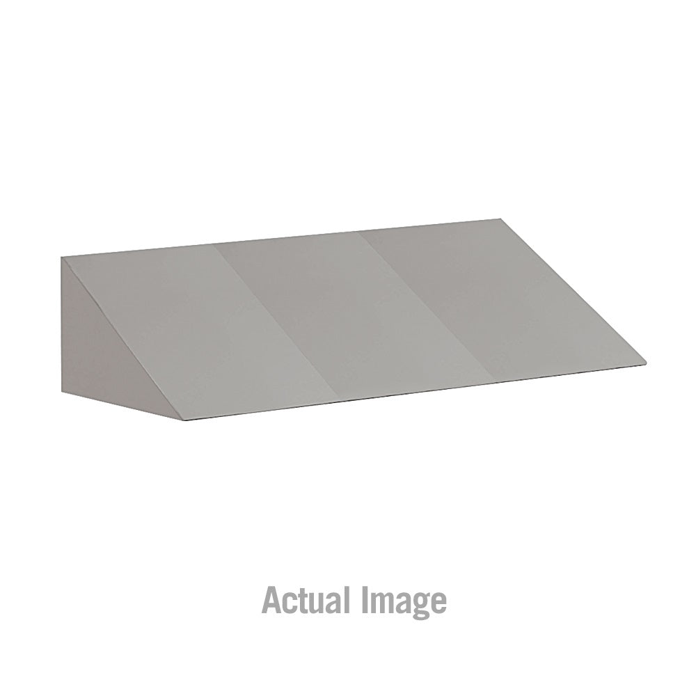 Sloping Hood for up to (3) 12 Inch Wide and 18 Inch Deep Vented Metal Lockers