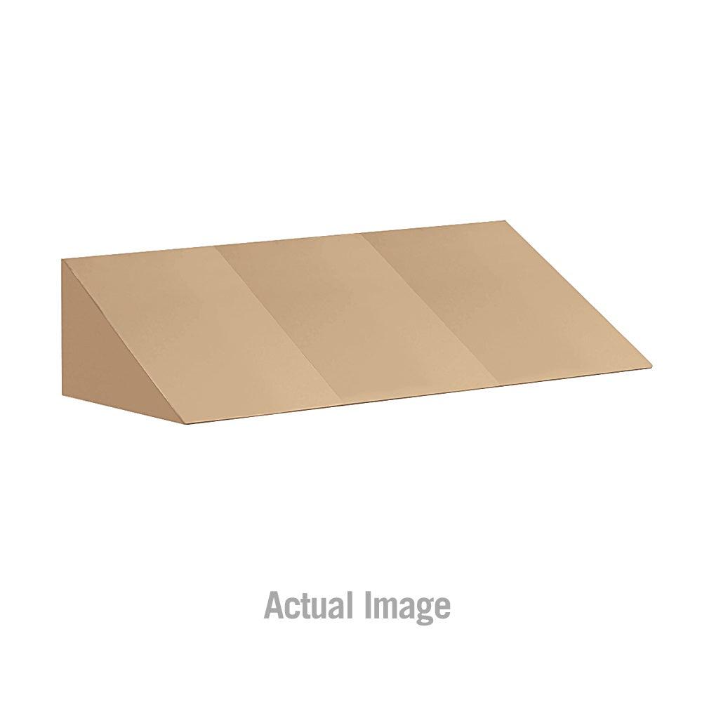 Sloping Hood for up to (3) 12 Inch Wide and 18 Inch Deep Vented Metal Lockers