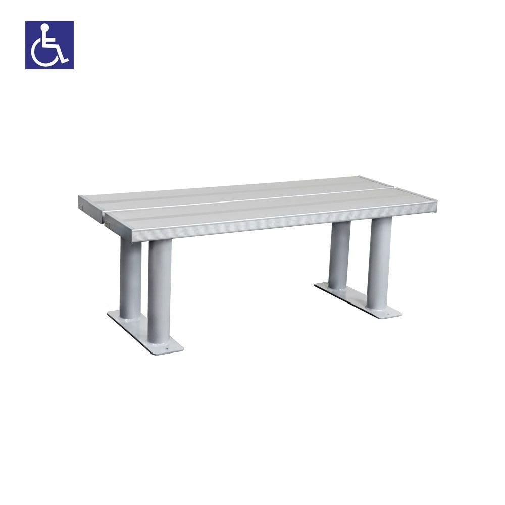 Aluminum ADA Locker Benches