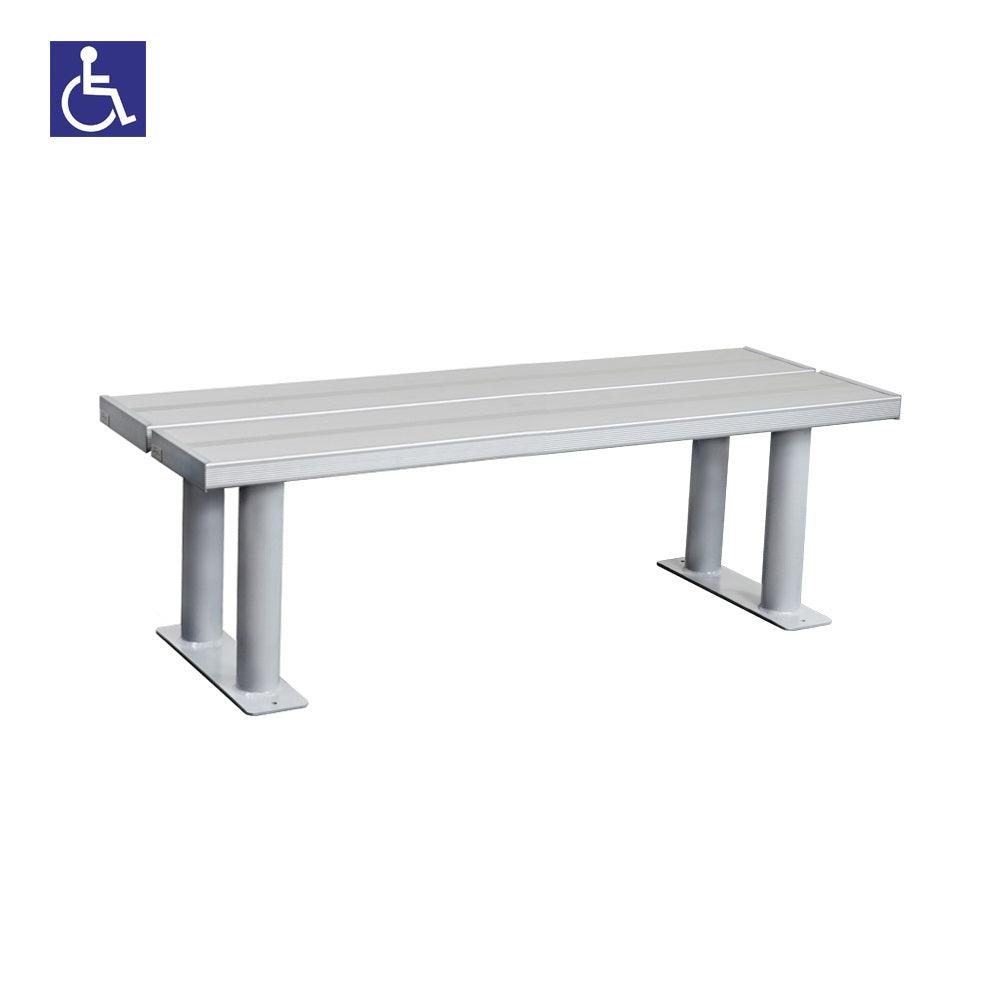 Aluminum ADA Locker Benches