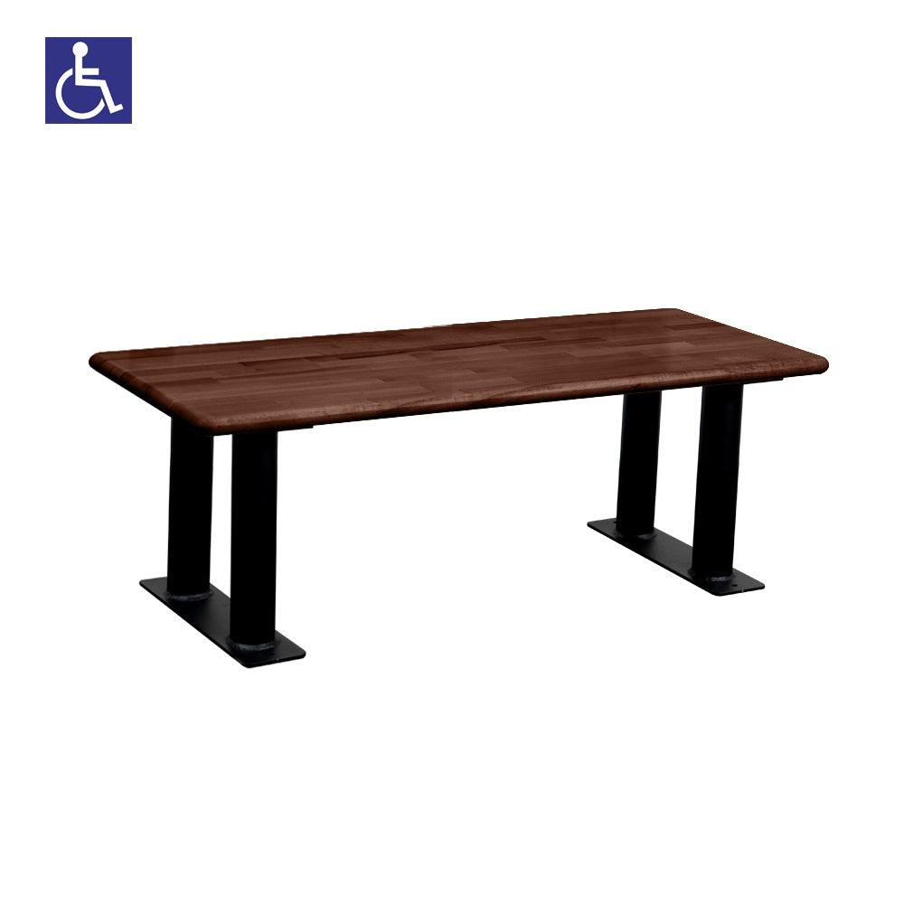 Wood ADA Locker Benches