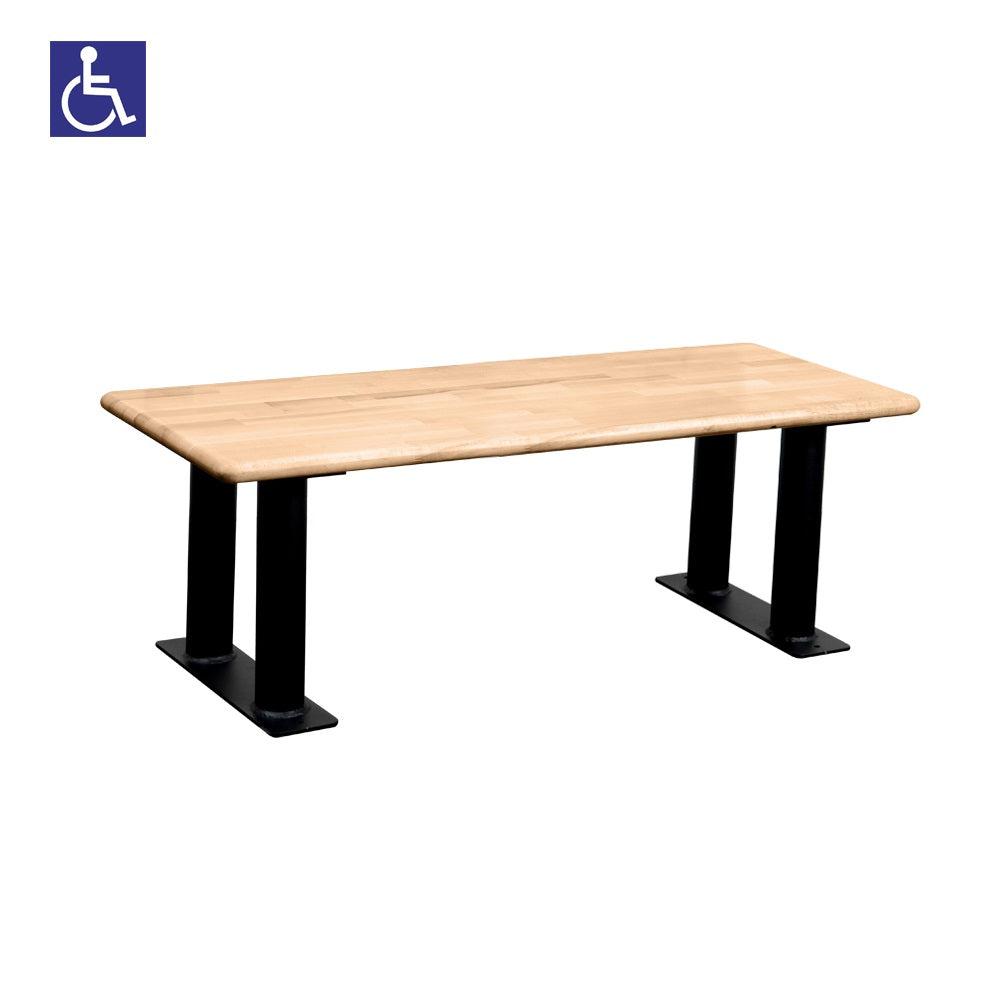 Wood ADA Locker Benches