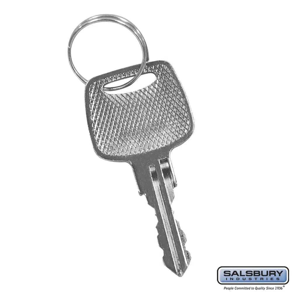 Master Control Key for Resettable Combination Lock of Vented Metal Locker