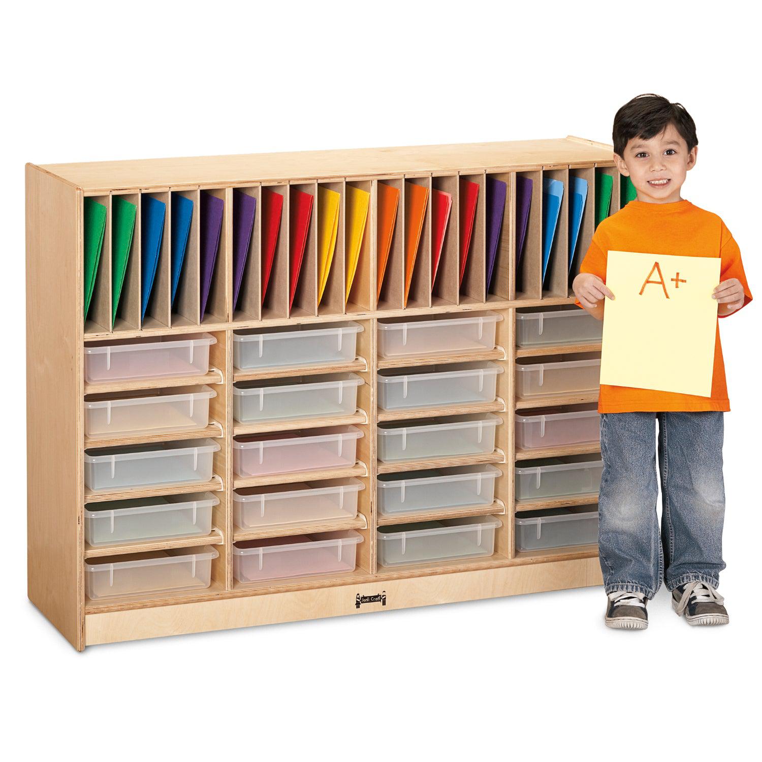 Jonti-Craft® Homework Station with Paper Trays