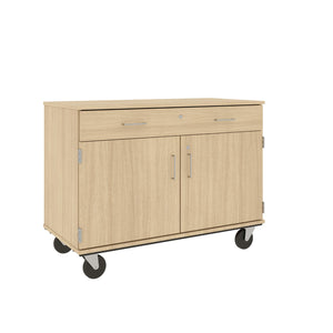 Drawer Over Doors Mobile Storage Cabinet, Lockable