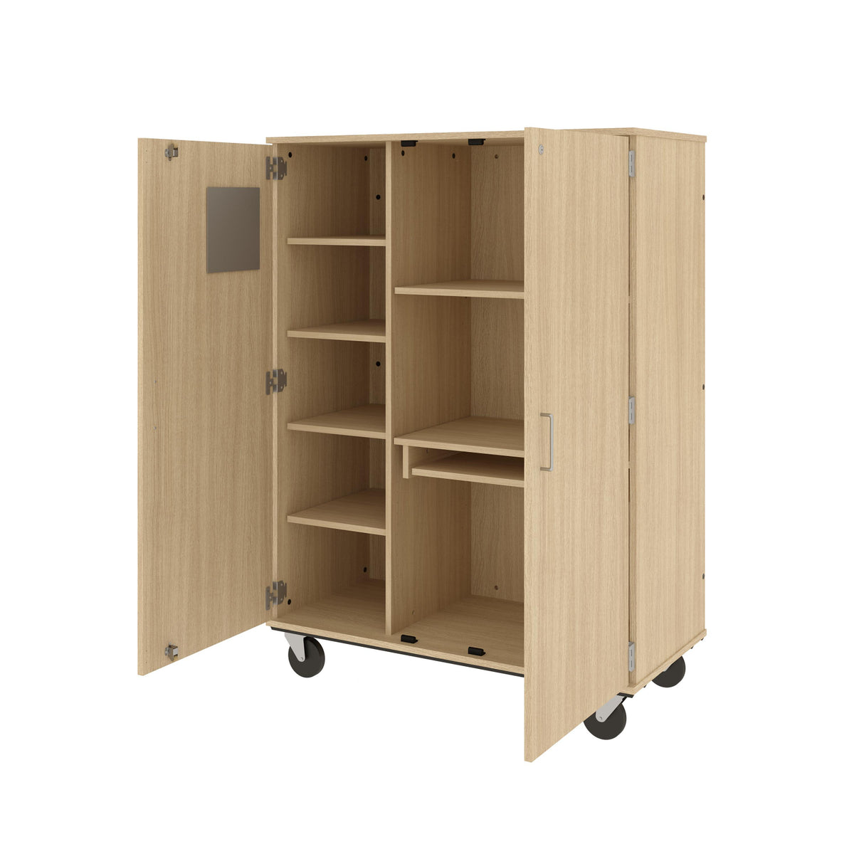 Locking Mobile Computer Center
