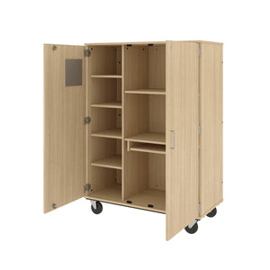 Locking Mobile Computer Center