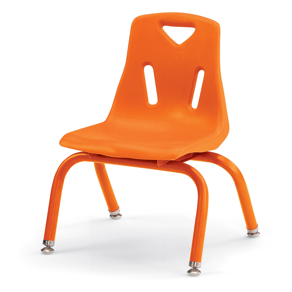 Jonti-Craft® Berries® Plastic Stacking Chair with Powder-Coated Legs, 10" Seat Height