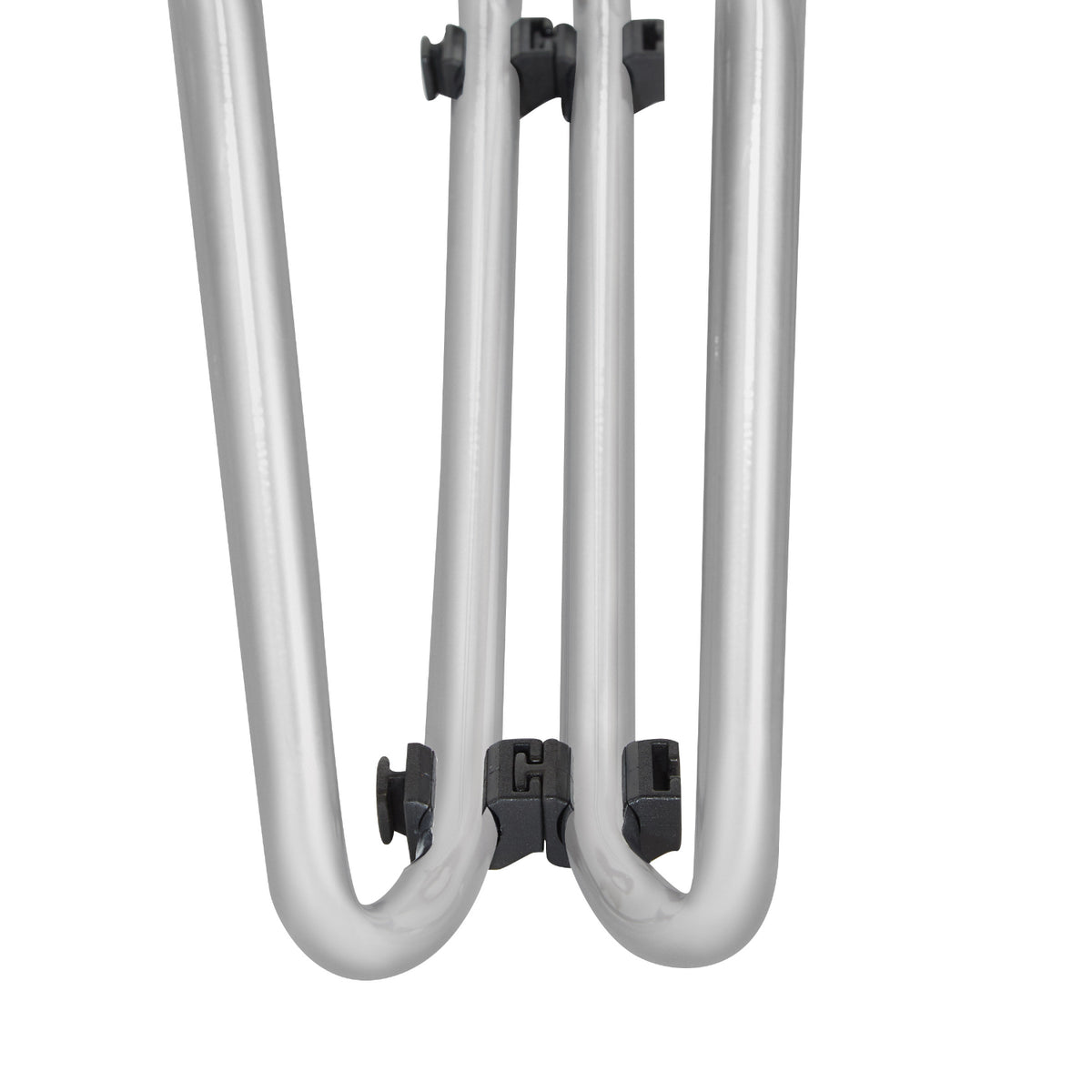 Stacking Chair with Ventilated Plastic Back and FreeFlex® II Coal Seat with Silver EPD Finish Sled Base, 20-Pack with Dolly