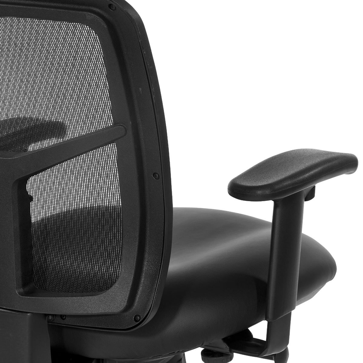 ProGrid® Mesh Back Manager's Chair with Silver Ion Technology Dillon Black Seat