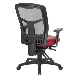 ProGrid® High Back Managers Chair with Silver Ion Technology Dillon Seat, Adjustable Arms and Seat Slider