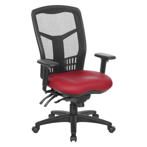 ProGrid® High Back Managers Chair with Silver Ion Technology Dillon Seat, Adjustable Arms and Seat Slider