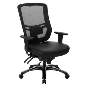 ProGrid® Mesh Back Large Occupant Chair with Dillon Black Seat