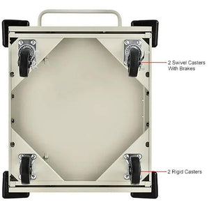 Global Industrial Laptop, Chromebook & Tablet Charging Cart, 24"W x 21"D x 40"H, Capacity 12, Unassembled