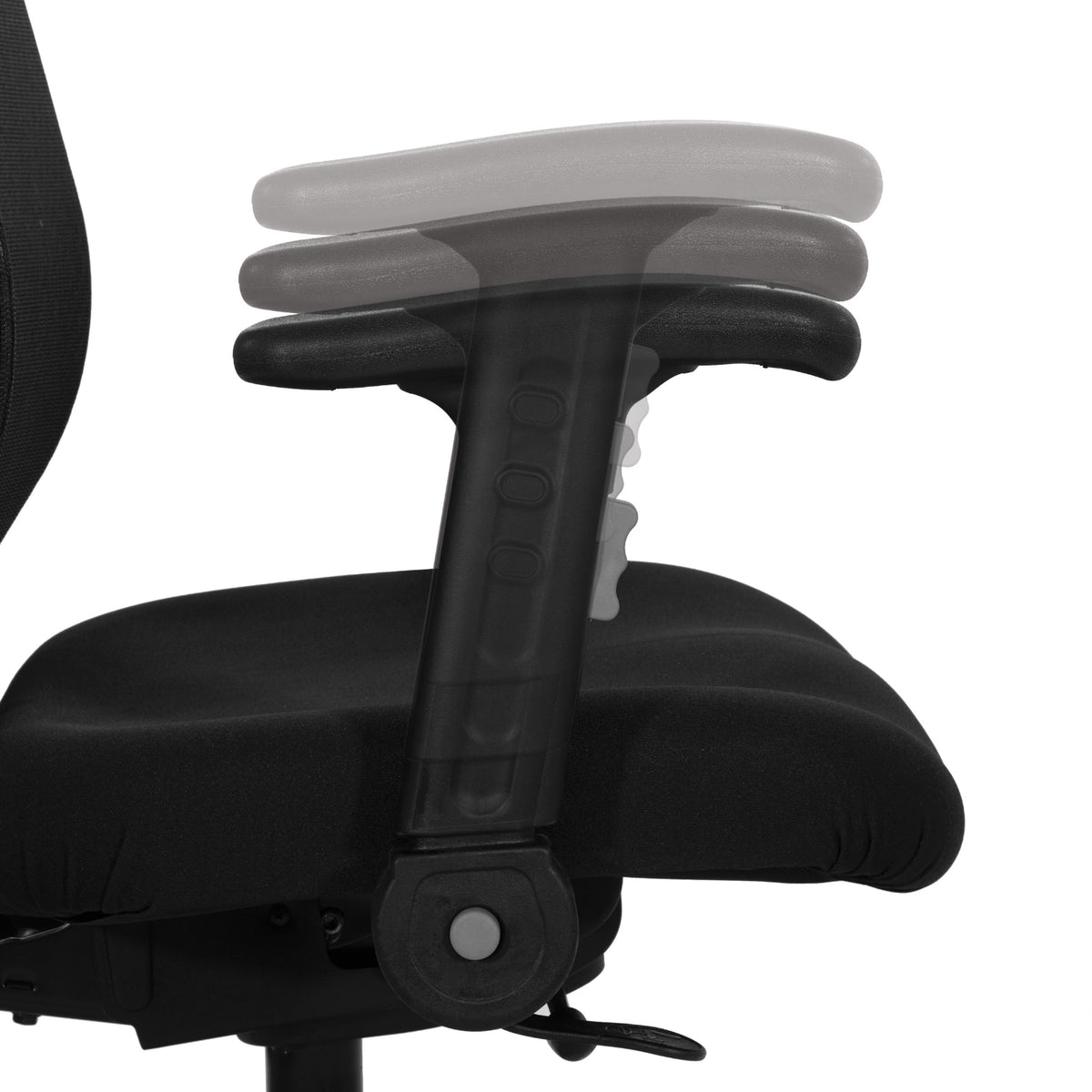 ProGrid® Mesh Back Drafting Chair with Padded FreeFlex® II Coal Fabric Seat