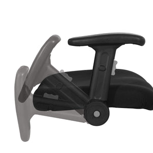 ProGrid® Mesh Back Drafting Chair with Padded FreeFlex® II Coal Fabric Seat