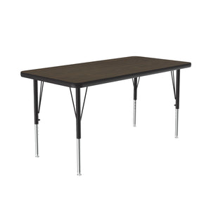 Correll Commercial Laminate Adjustable Height Activity Table, Rectangle, 24" x 60"