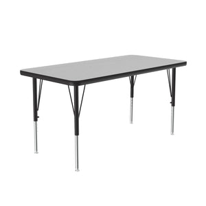 Correll Commercial Laminate Adjustable Height Activity Table, Rectangle, 24" x 60"