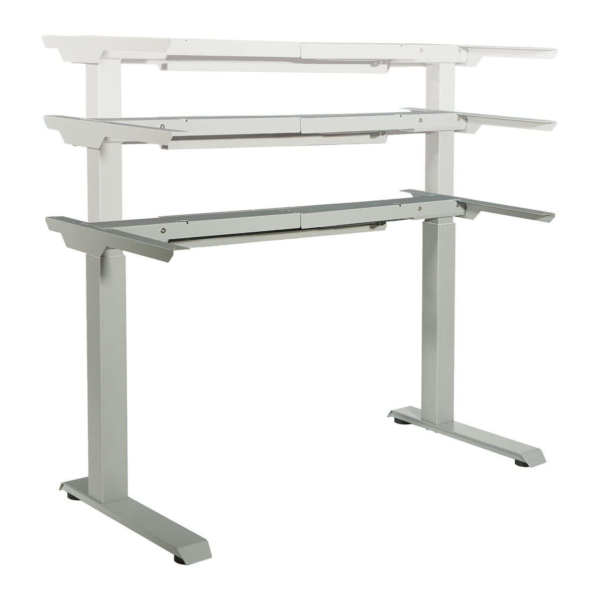 ASCEND II® 2-Stage/2-Motor/2-Leg Electric Height-Adjustable Base with Memory  Handset
