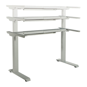 ASCEND II® 2-Stage/2-Motor/2-Leg Electric Height-Adjustable Base with Memory  Handset