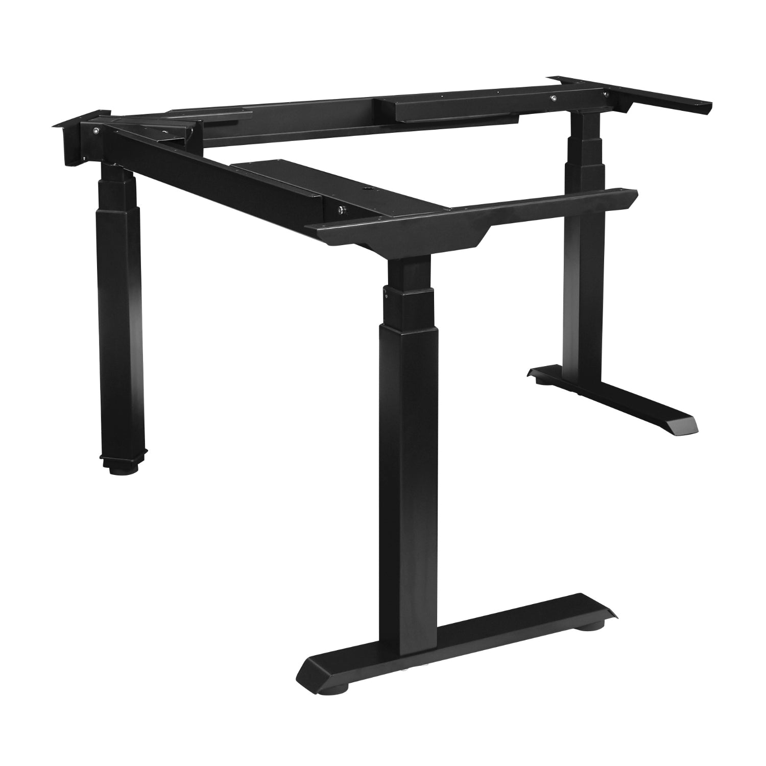 ASCEND II® 3-Stage/3-Motor/3-Leg Elecric Height-Adjustable Base for L-Shape Workstations