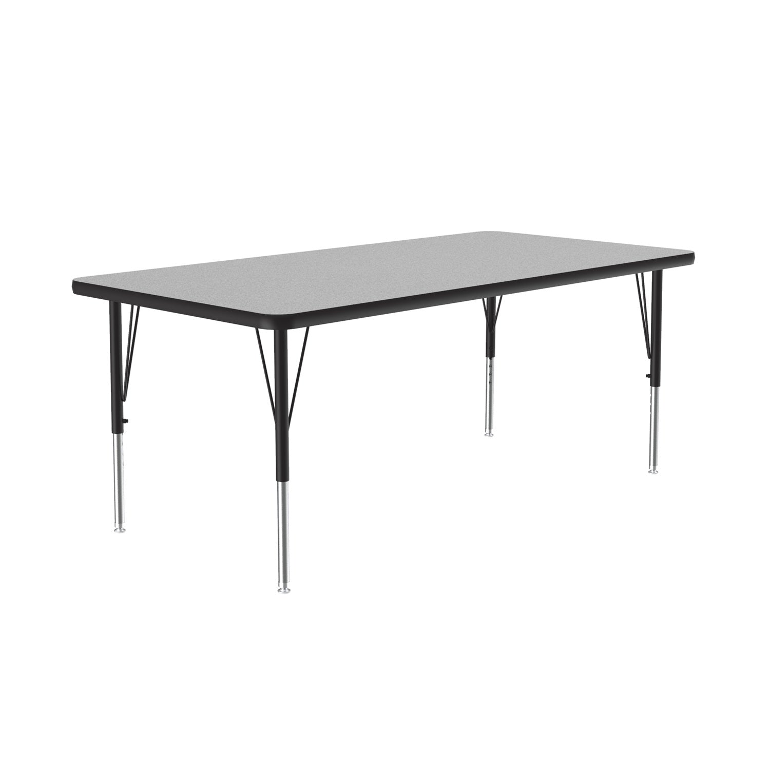 Correll Commercial Laminate Adjustable Height Activity Table, Rectangle, 30" x 48"