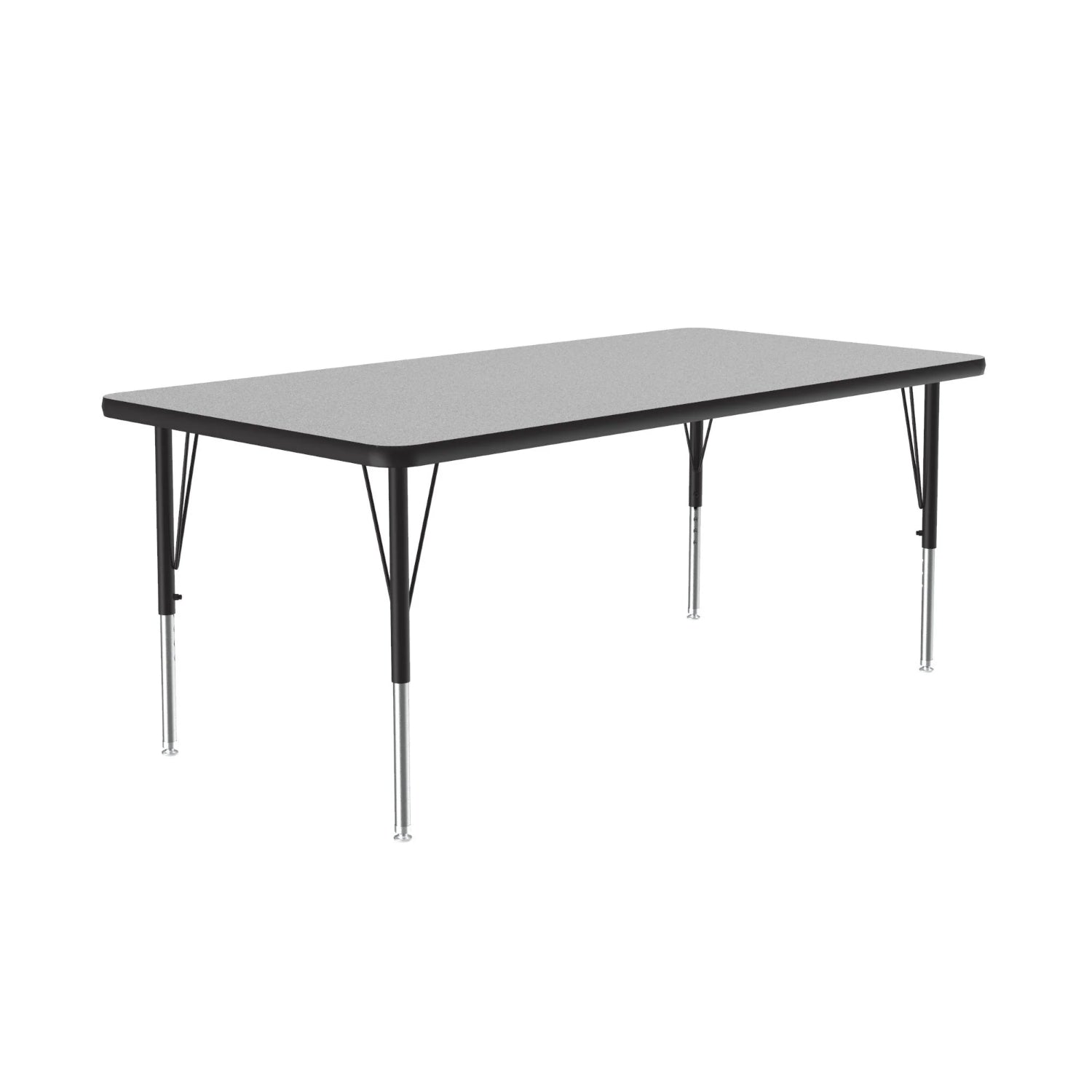 Correll Commercial Laminate Adjustable Height Activity Table, Rectangle, 30" x 60"