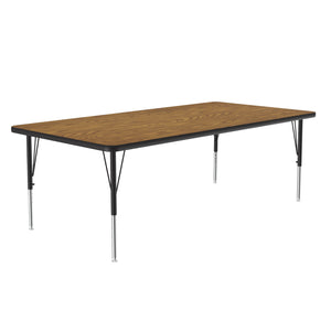 Correll Commercial Laminate Adjustable Height Activity Table, Rectangle, 30" x 72"