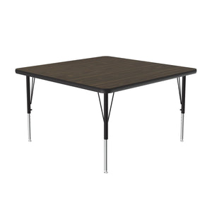 Correll Commercial Laminate Adjustable Height Activity Table, Square, 42" x 42"