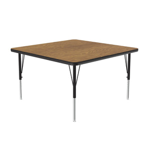 Correll Commercial Laminate Adjustable Height Activity Table, Square, 42" x 42"