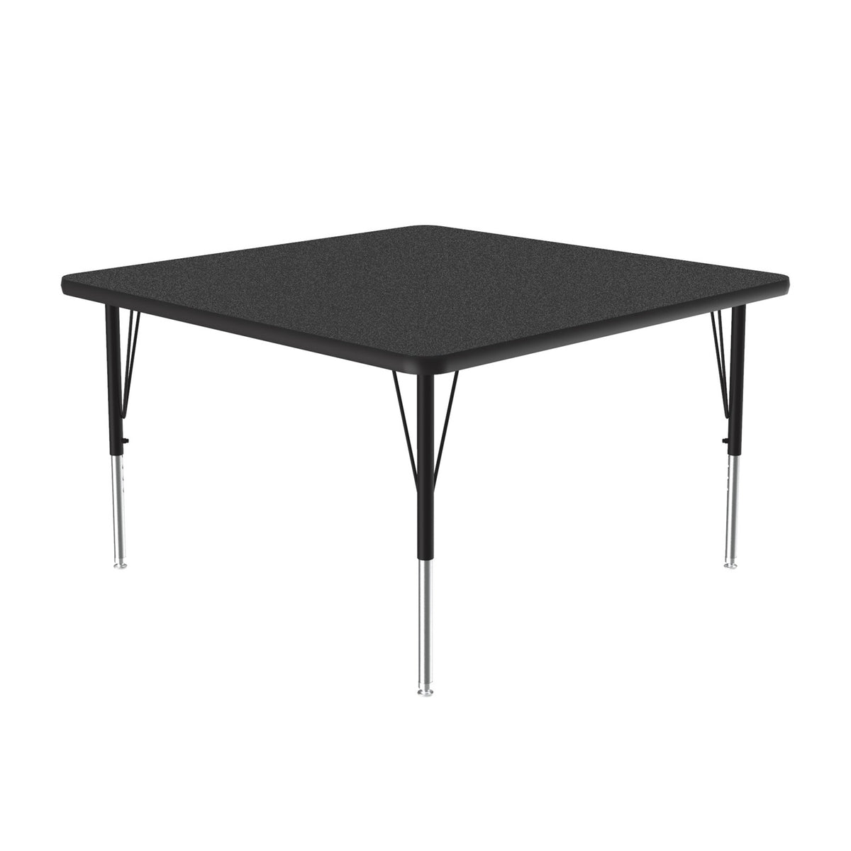 Correll Commercial Laminate Adjustable Height Activity Table, Square, 42" x 42"