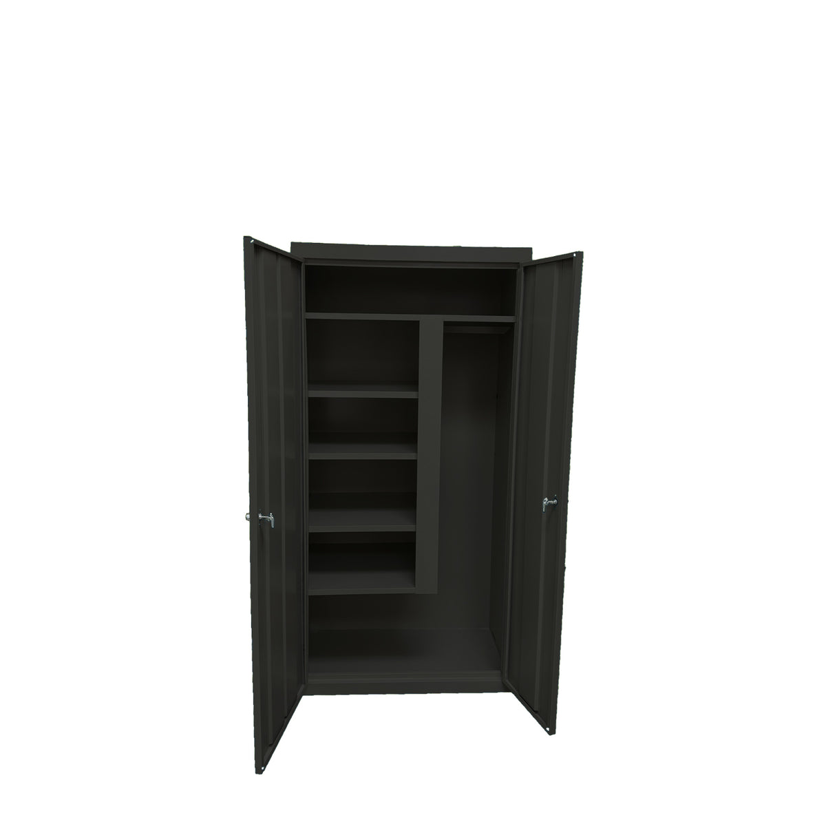 Herculite Metal All Purpose Combination Cabinet, 36" W x 21" D x 72" H