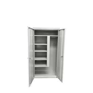 Herculite Metal All Purpose Combination Cabinet, 36" W x 21" D x 72" H