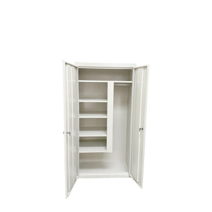 Herculite Metal All Purpose Combination Cabinet, 36" W x 21" D x 72" H