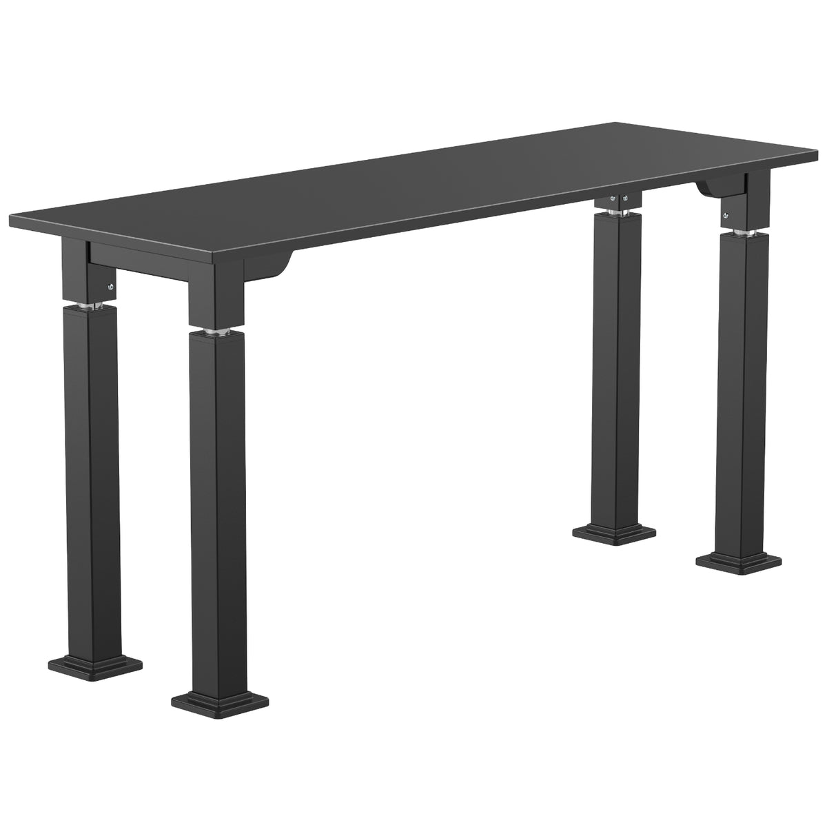 Adjustable Height Science Table with Designer Steel Frame, Trespa Top with Designer Beveled Edges