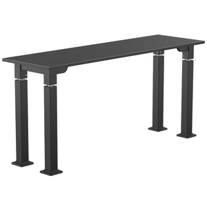 Adjustable Height Science Table with Designer Steel Frame, Trespa Top with Designer Beveled Edges