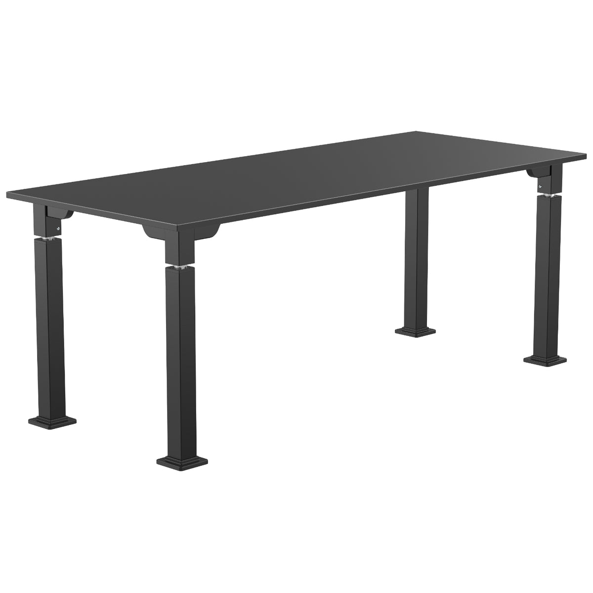 Adjustable Height Science Table with Designer Steel Frame, Trespa Top with Designer Beveled Edges