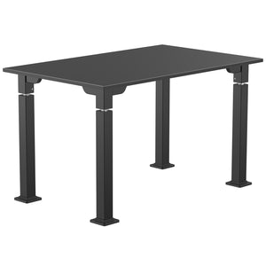 Adjustable Height Science Table with Designer Steel Frame, Epoxy Top with Designer Beveled Edges