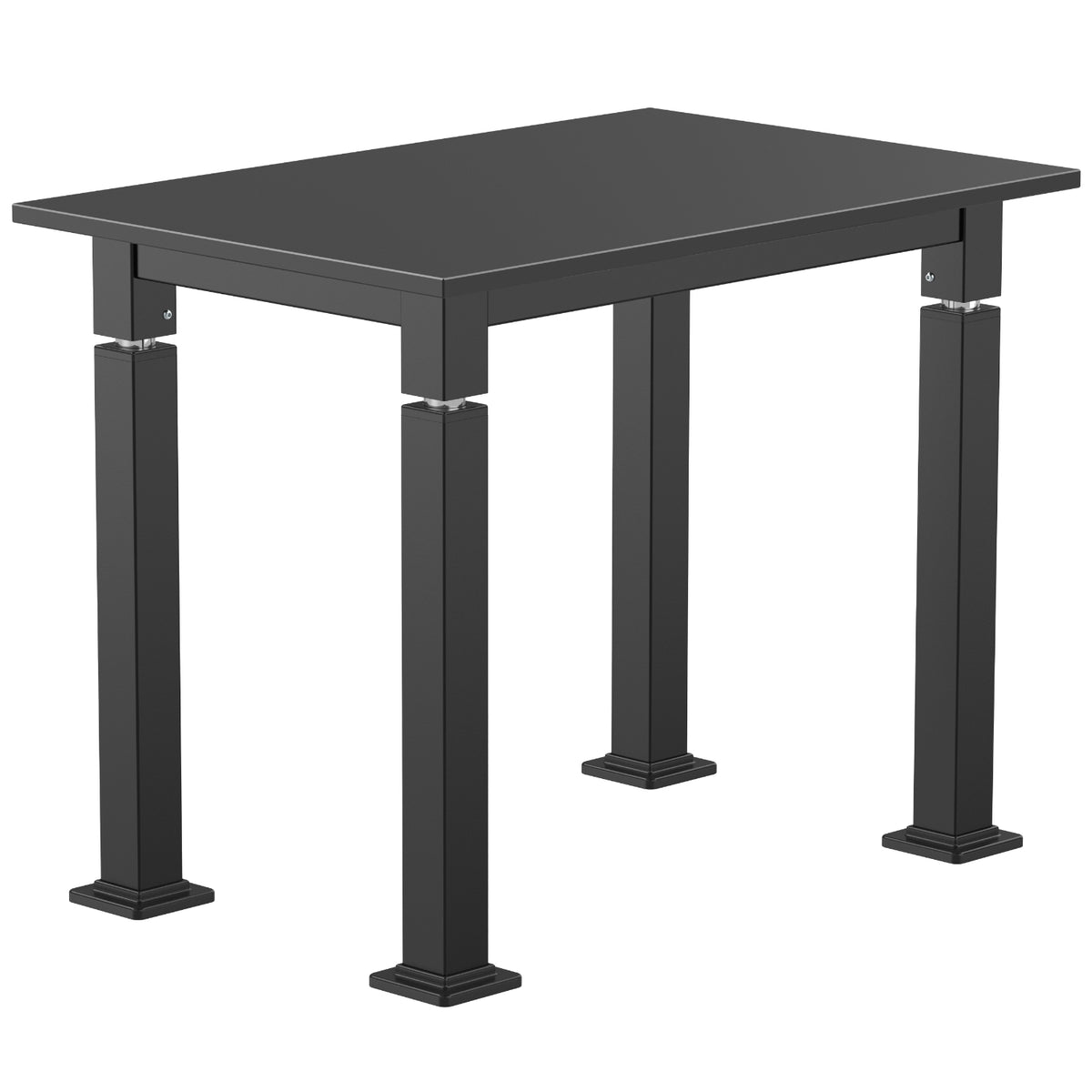 Adjustable Height Science Table with Steel Frame, Phenolic Top with Designer Beveled Edges