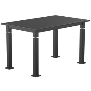 Adjustable Height Science Table with Steel Frame, Epoxy Top with Designer Beveled Edges