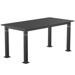 Adjustable Height Science Table with Steel Frame, Phenolic Top with Designer Beveled Edges
