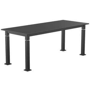 Adjustable Height Science Table with Steel Frame, Phenolic Top with Designer Beveled Edges