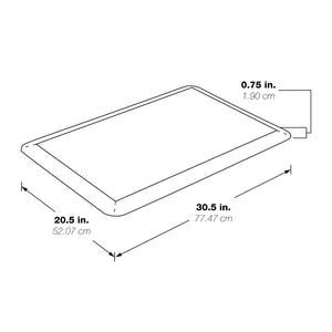 Anti-Fatigue Standing Mat, Black