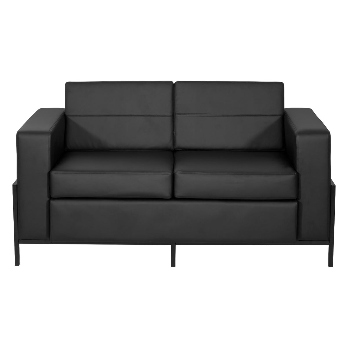 Arctic Loveseat with Dual USB and USB-C Charging Stations, Silver Ion Technology Dillon Fabric Upholstery